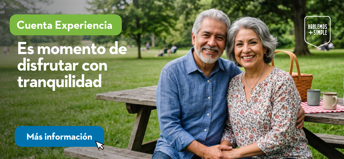 Cuenta ExperienciaEs momento de disfrutar con tranquilidad