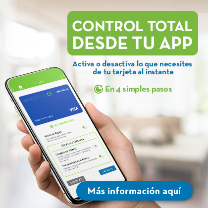 Control Total desde su App